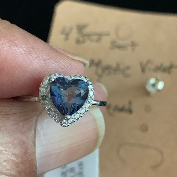 Mystic Gemstone Necklace & Earrings Set - Picture 6 of 6